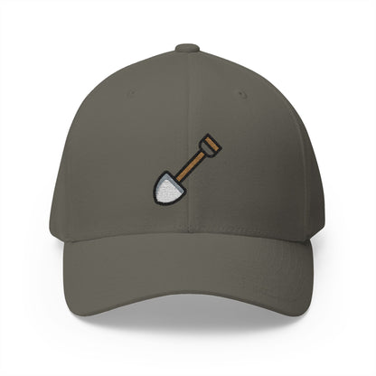 Shovel Emoji Olive Cap – Premium by Capmoji