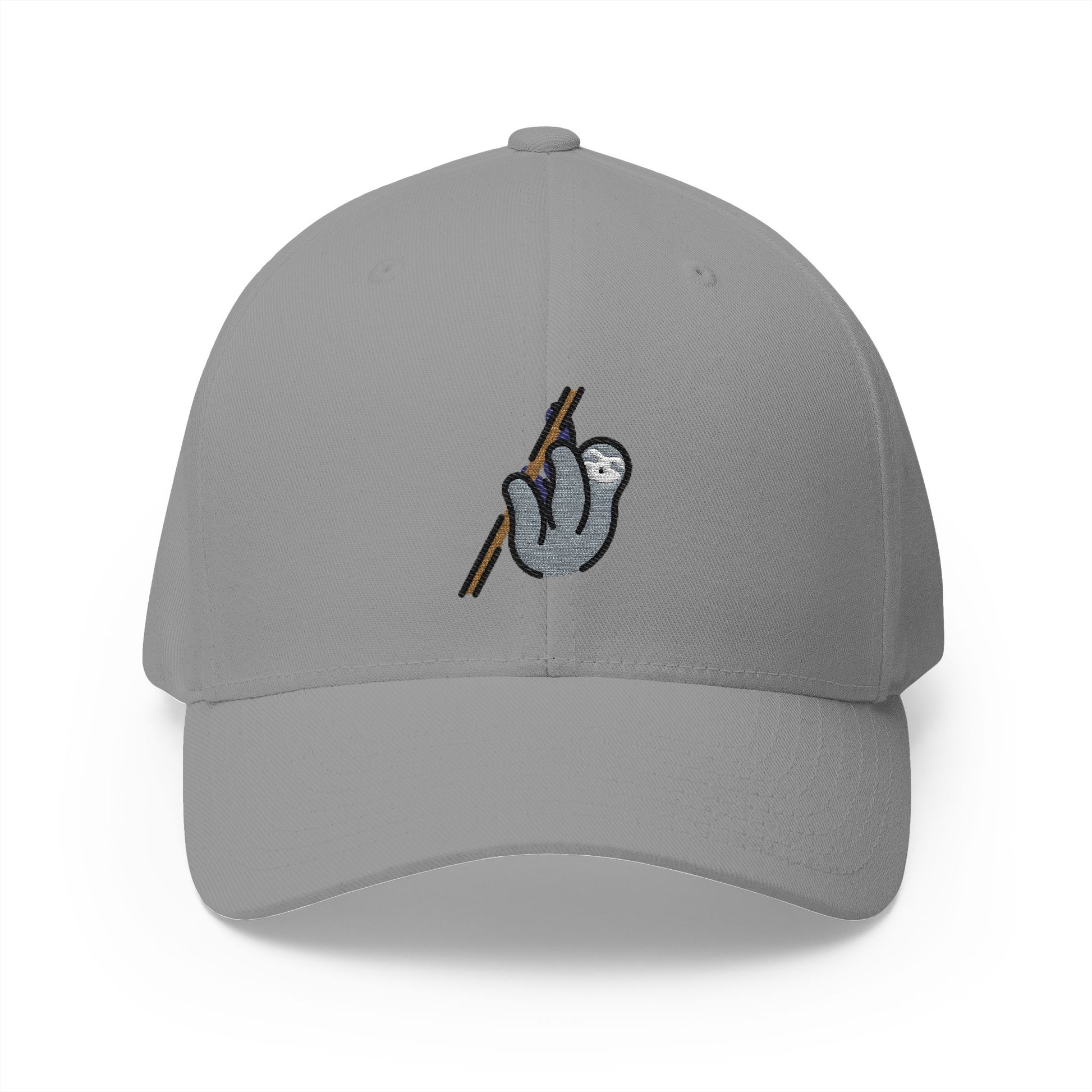 Sloth Emoji Grey Cap – Premium by Capmoji