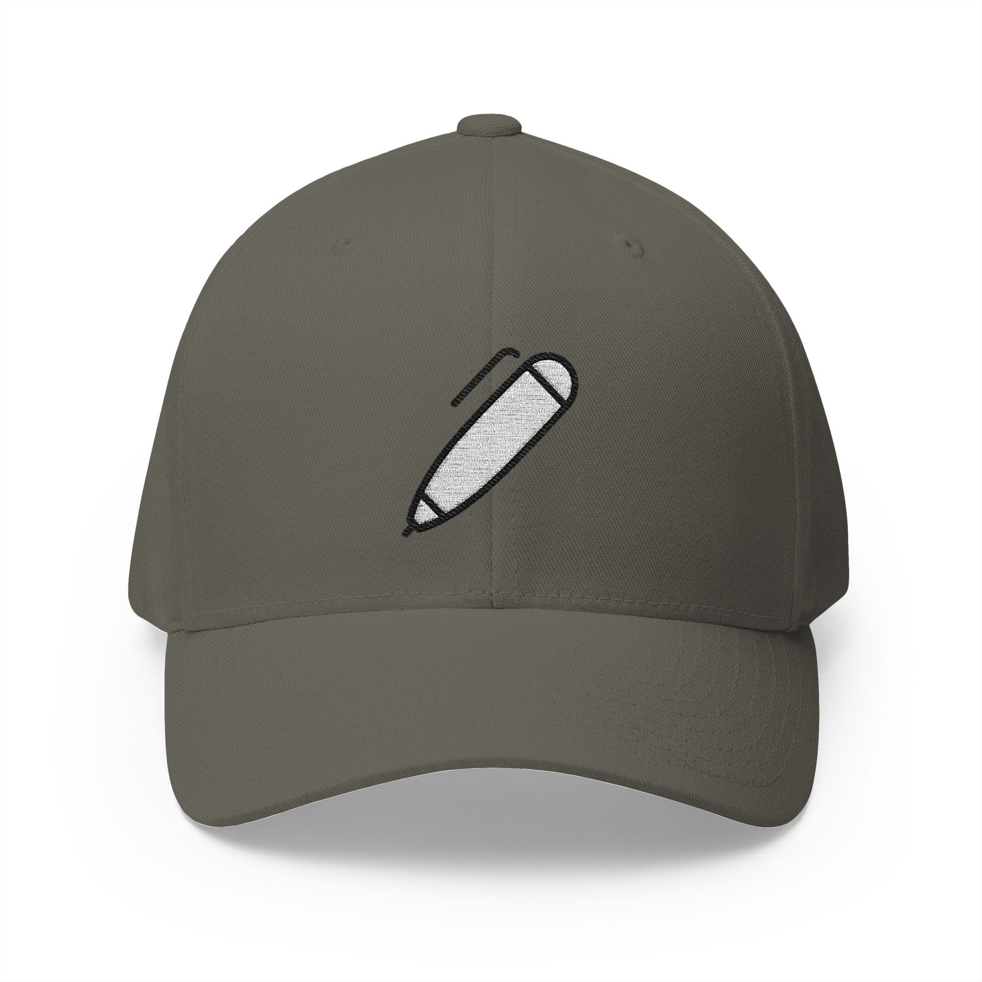 Pen Emoji Olive Cap – Premium by Capmoji