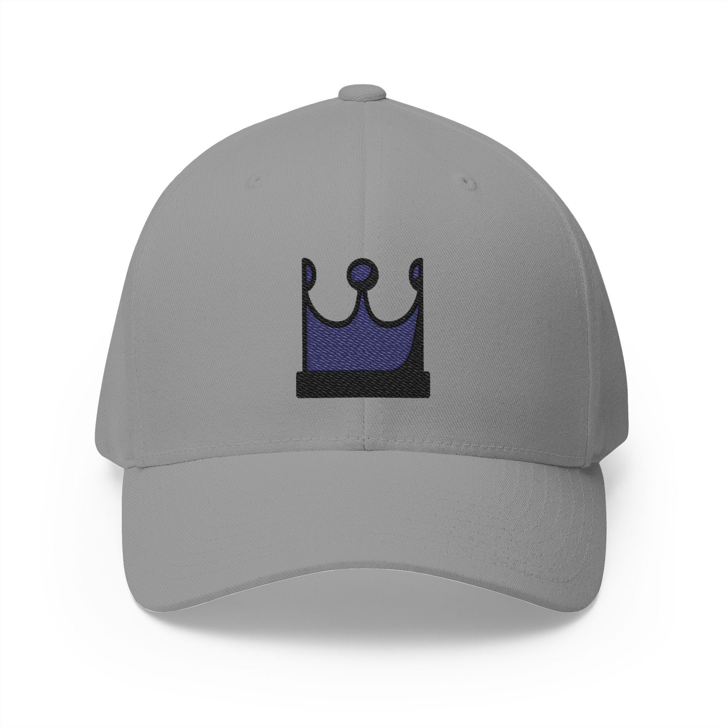 Black Chess Queen Emoji Grey Cap – Premium by Capmoji