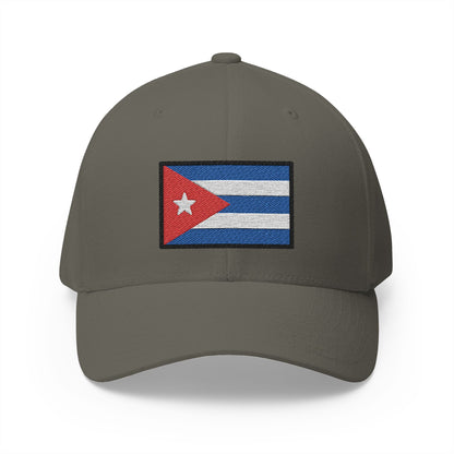 Flag: Cuba Emoji Olive Cap – Premium by Capmoji