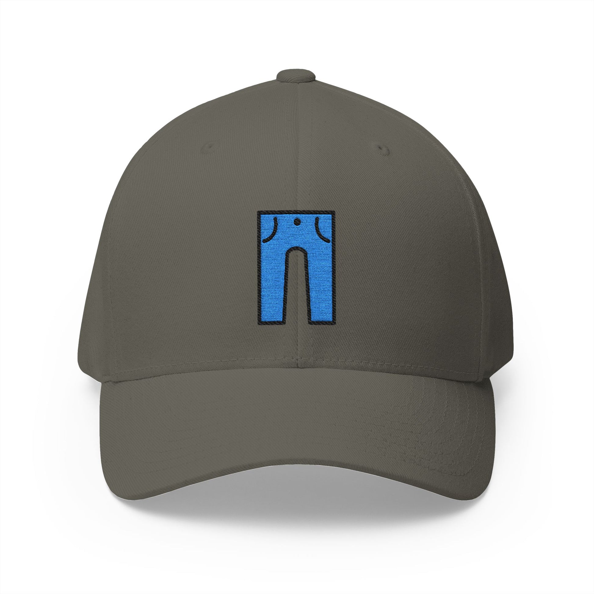 Jeans Emoji Olive Cap – Premium by Capmoji