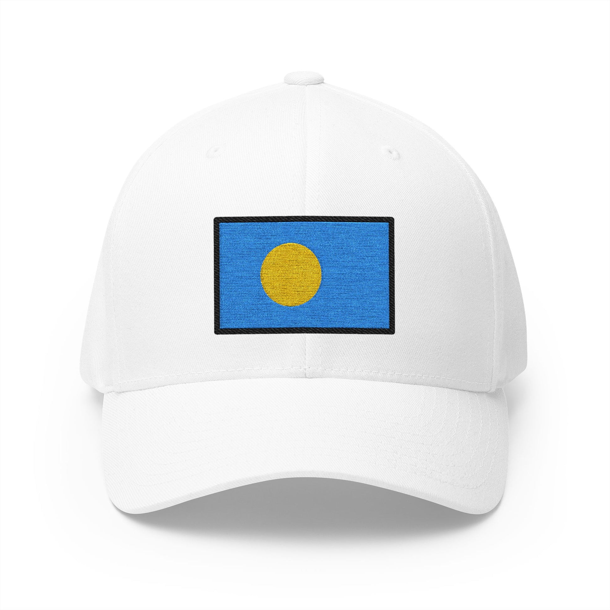 Flag: Palau Emoji White Cap – Premium by Capmoji