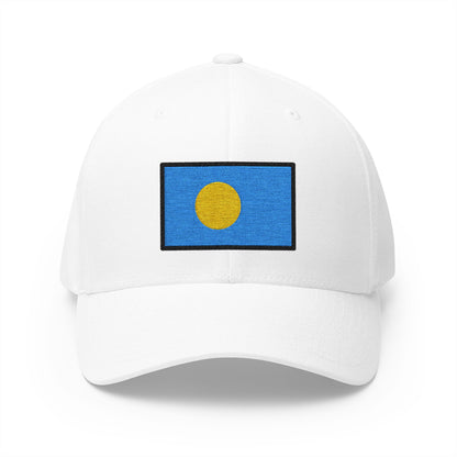 Flag: Palau Emoji White Cap – Premium by Capmoji