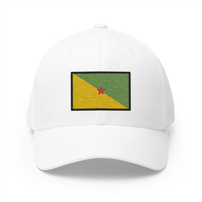 Flag: French Guiana Emoji White Cap – Premium by Capmoji