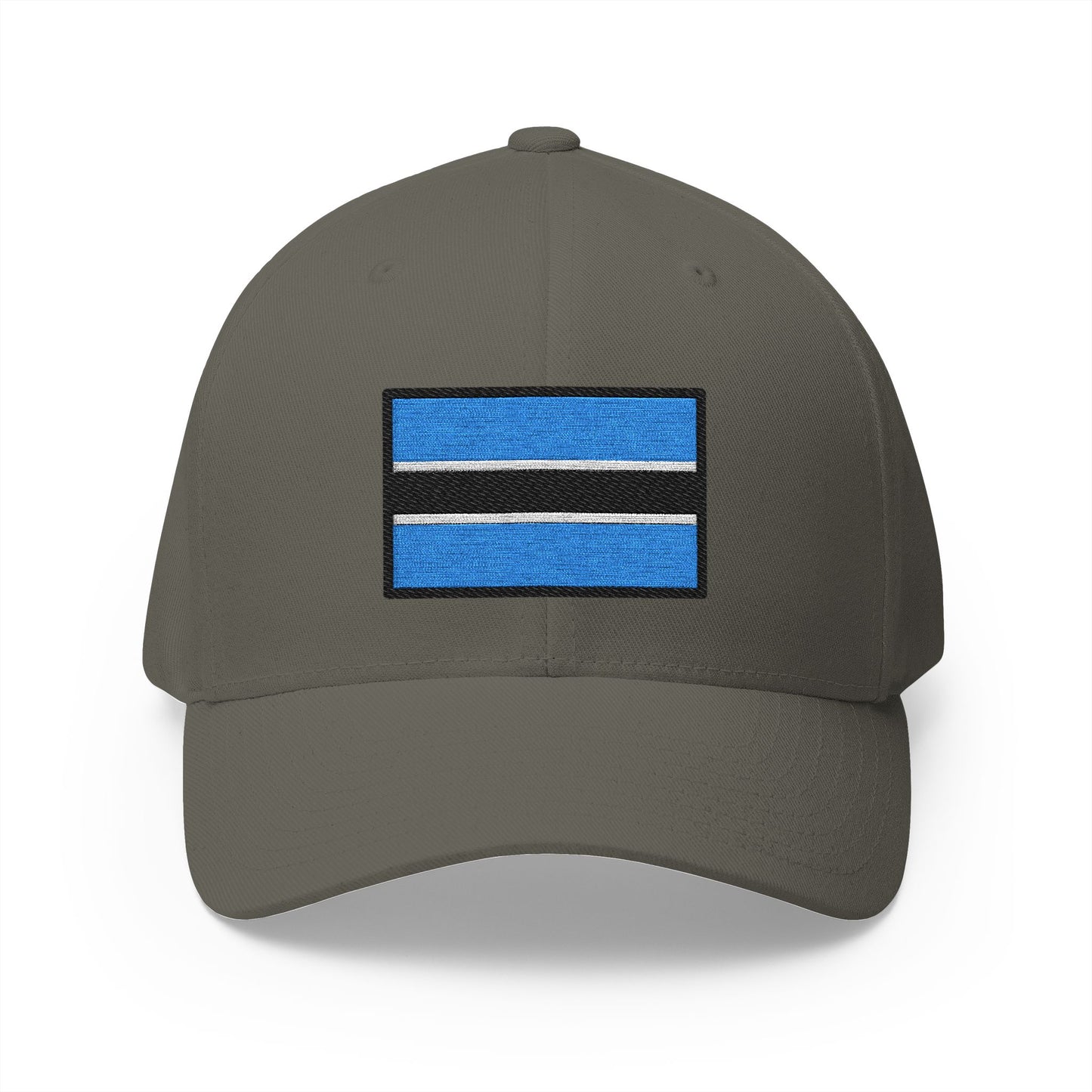 Flag: Botswana Emoji Olive Cap – Premium by Capmoji