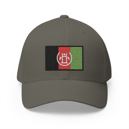 Flag: Afghanistan Emoji Olive Cap – Premium by Capmoji