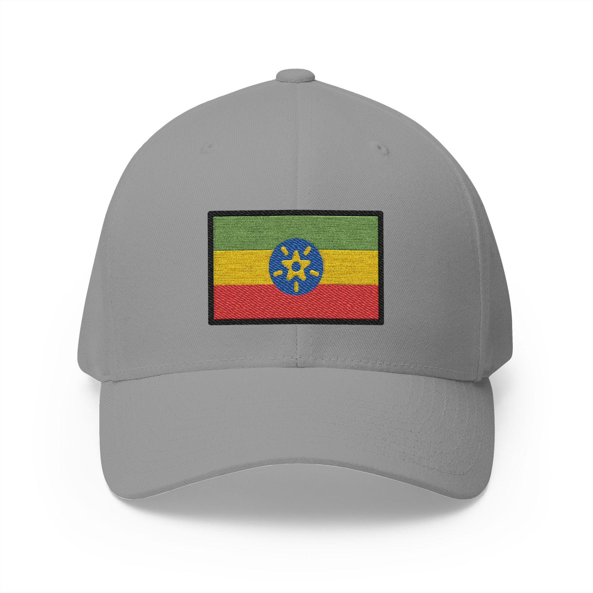 Flag: Ethiopia Emoji Grey Cap – Premium by Capmoji