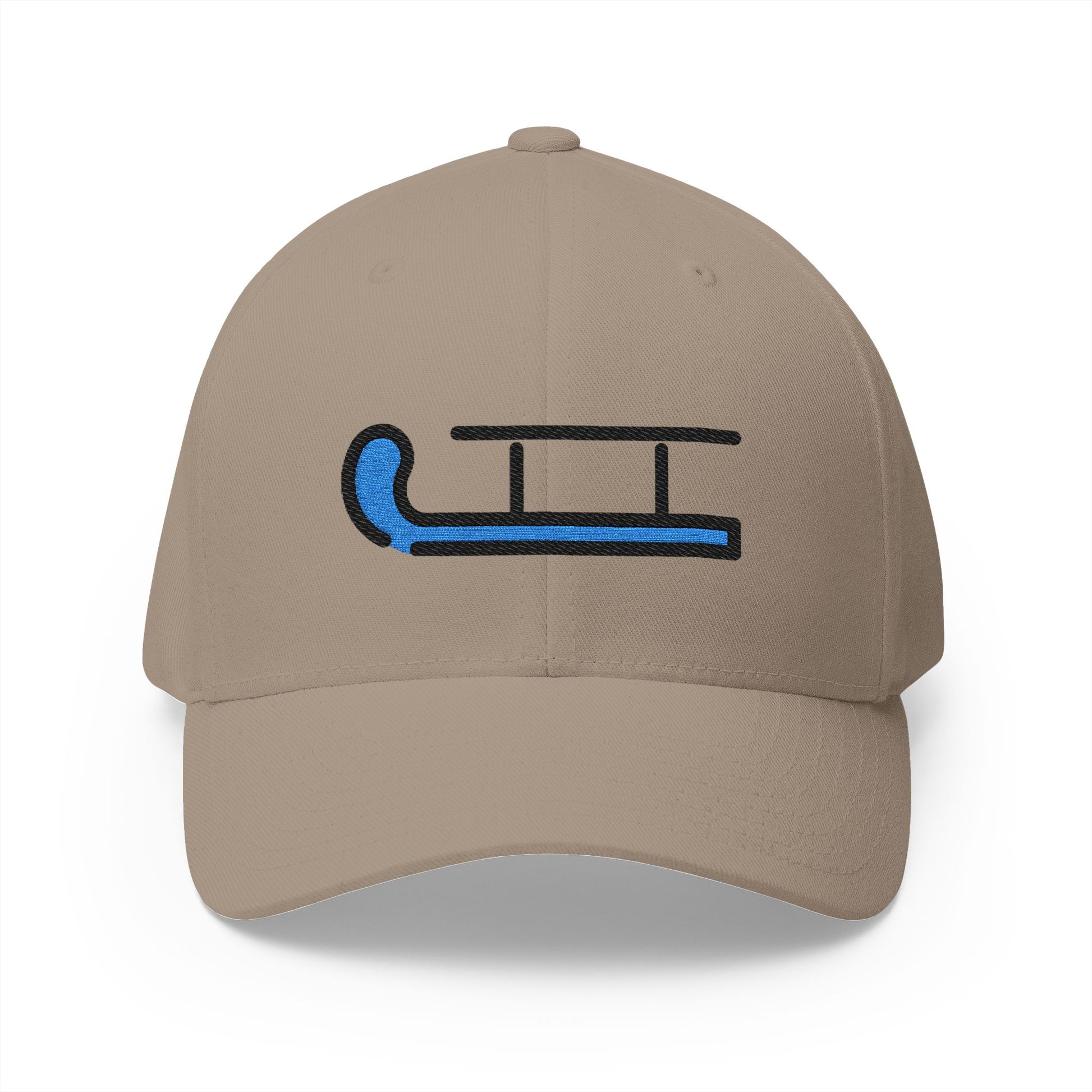 Sled Emoji Khaki Cap – Premium by Capmoji