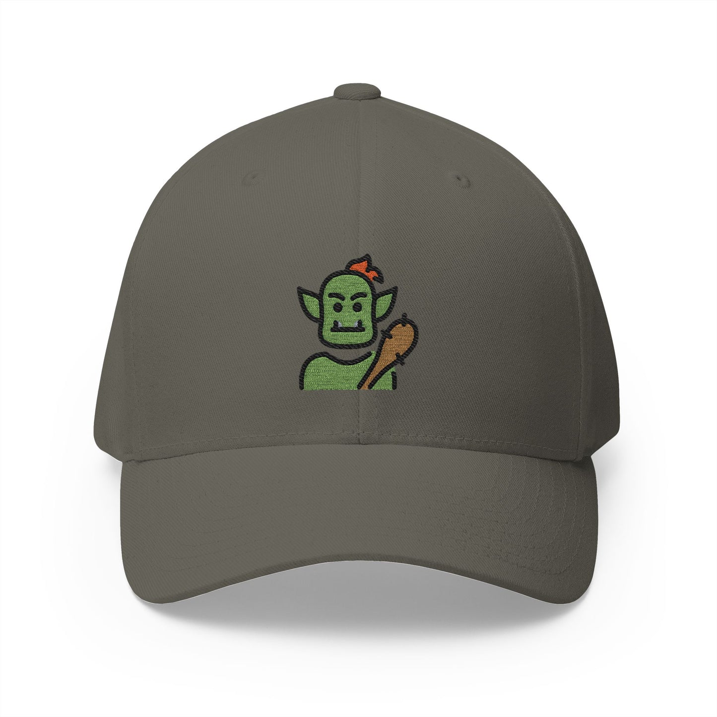 Troll Emoji Olive Cap – Premium by Capmoji