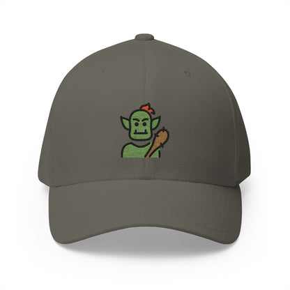 Troll Emoji Olive Cap – Premium by Capmoji