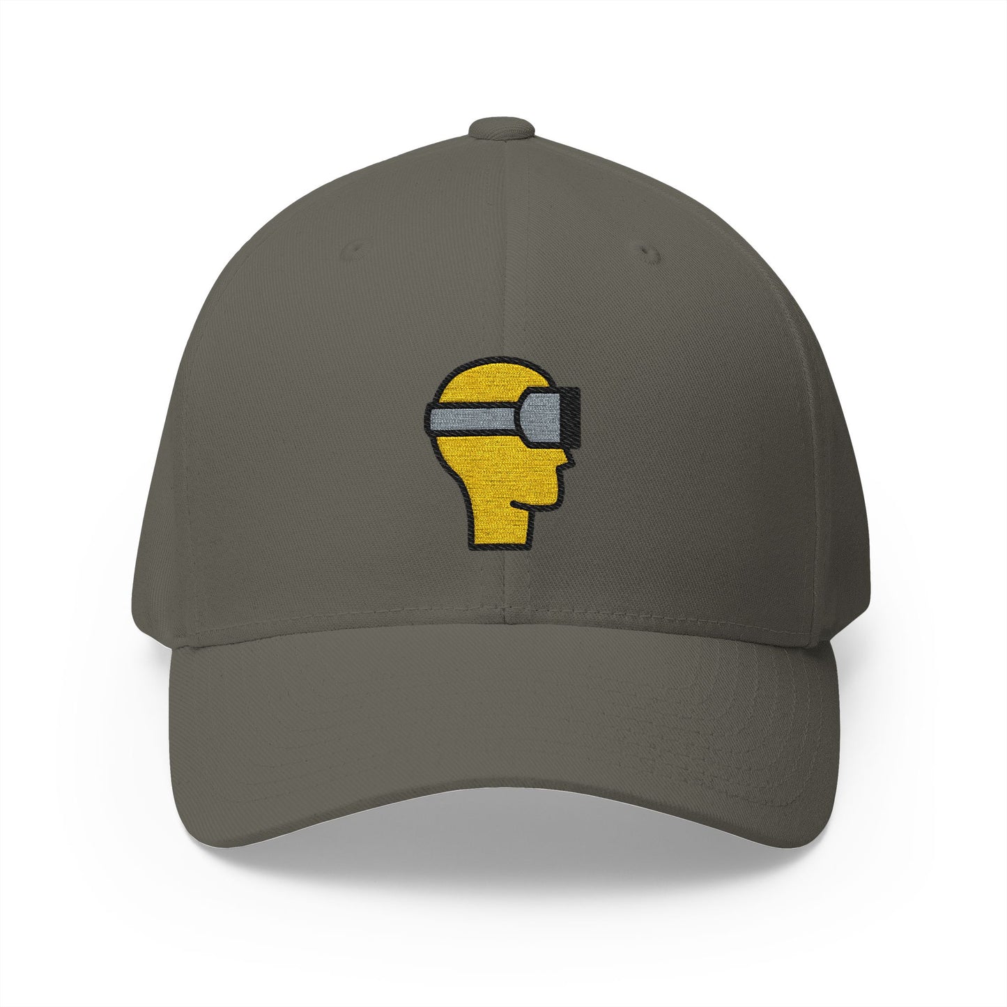 Virtual Reality Emoji Olive Cap – Premium by Capmoji