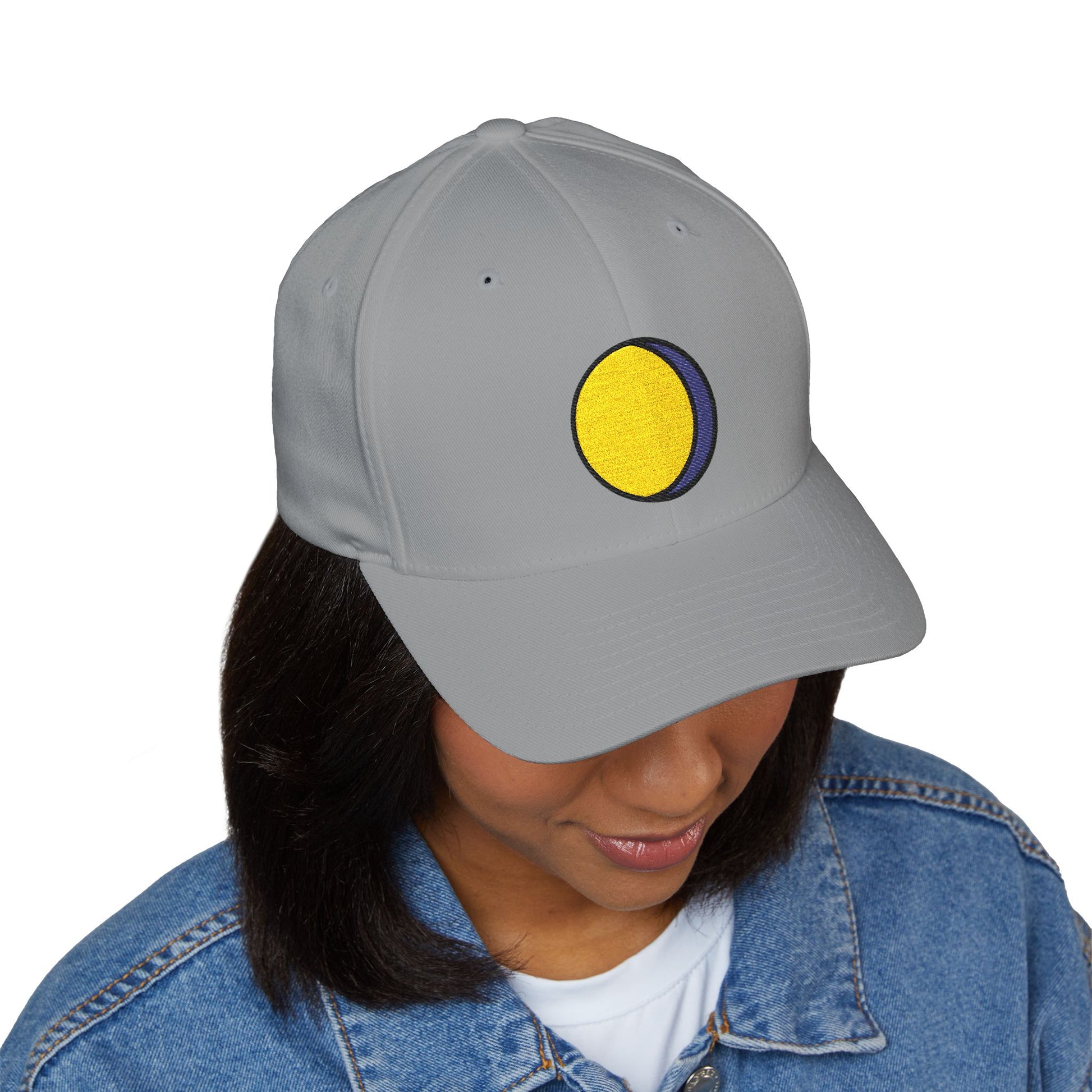 Waning Gibbous Moon Emoji Cap – Premium by Capmoji