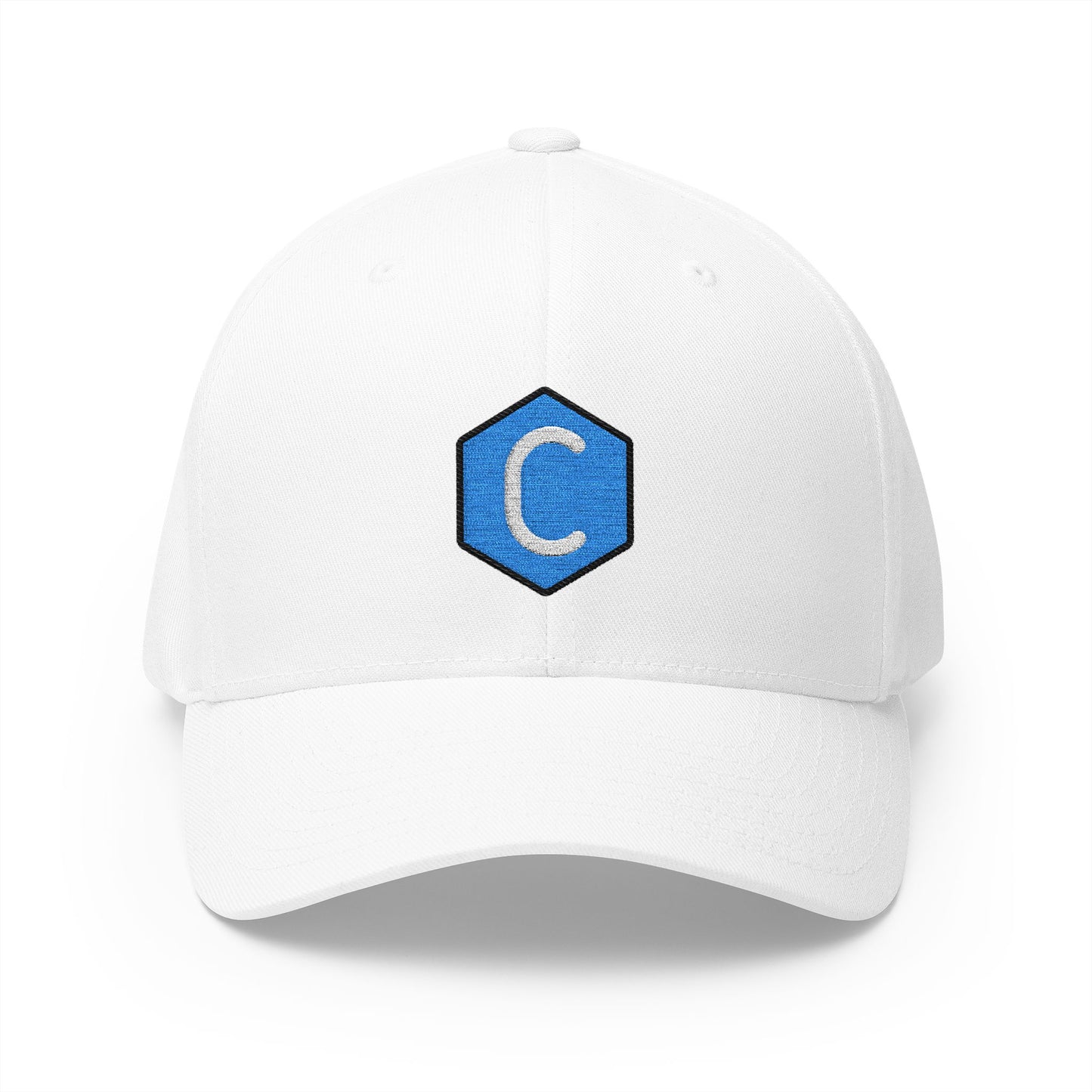 C Emoji White Cap – Premium by Capmoji