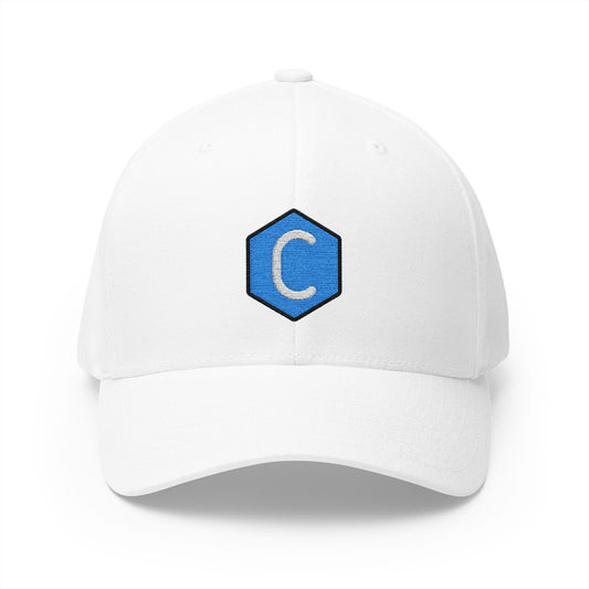 C Emoji White Cap – Premium by Capmoji