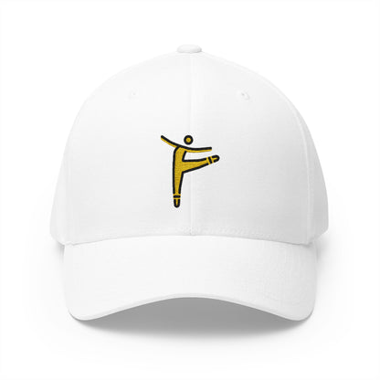 Ballet Dancer Emoji White Cap – Premium by Capmoji