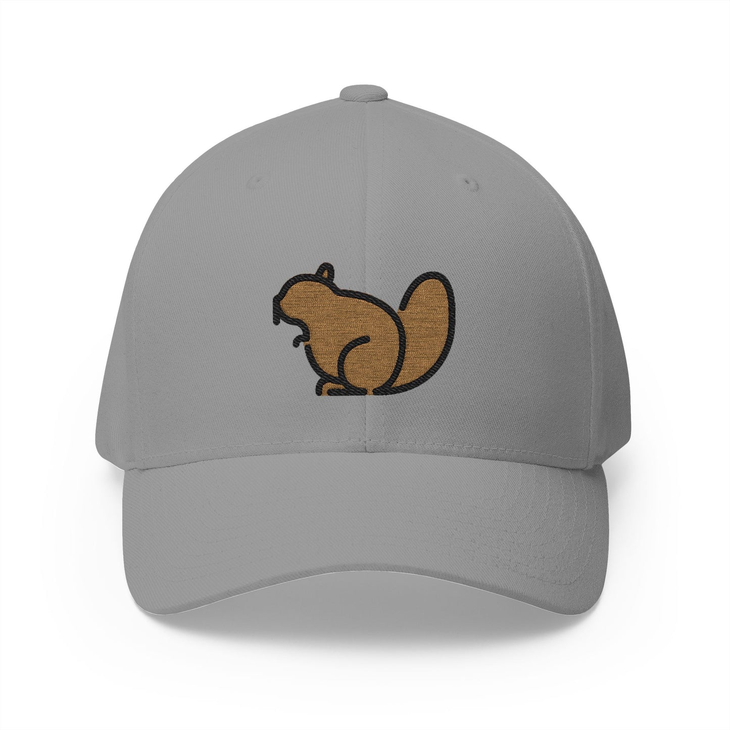 Beaver Emoji Grey Cap – Premium by Capmoji