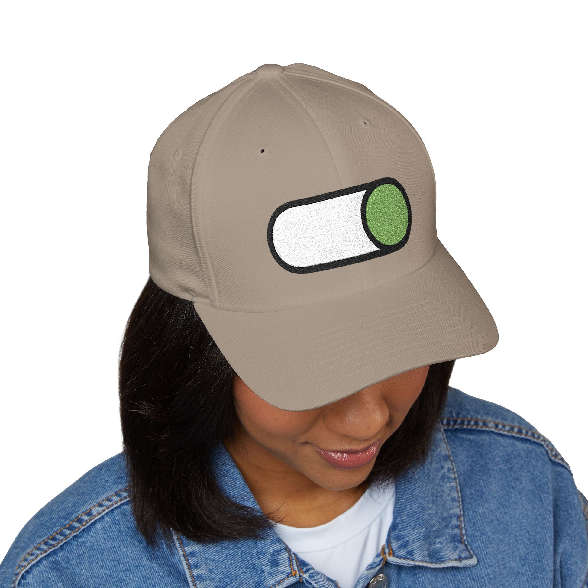 Toggle Button State B Emoji Cap – Premium by Capmoji