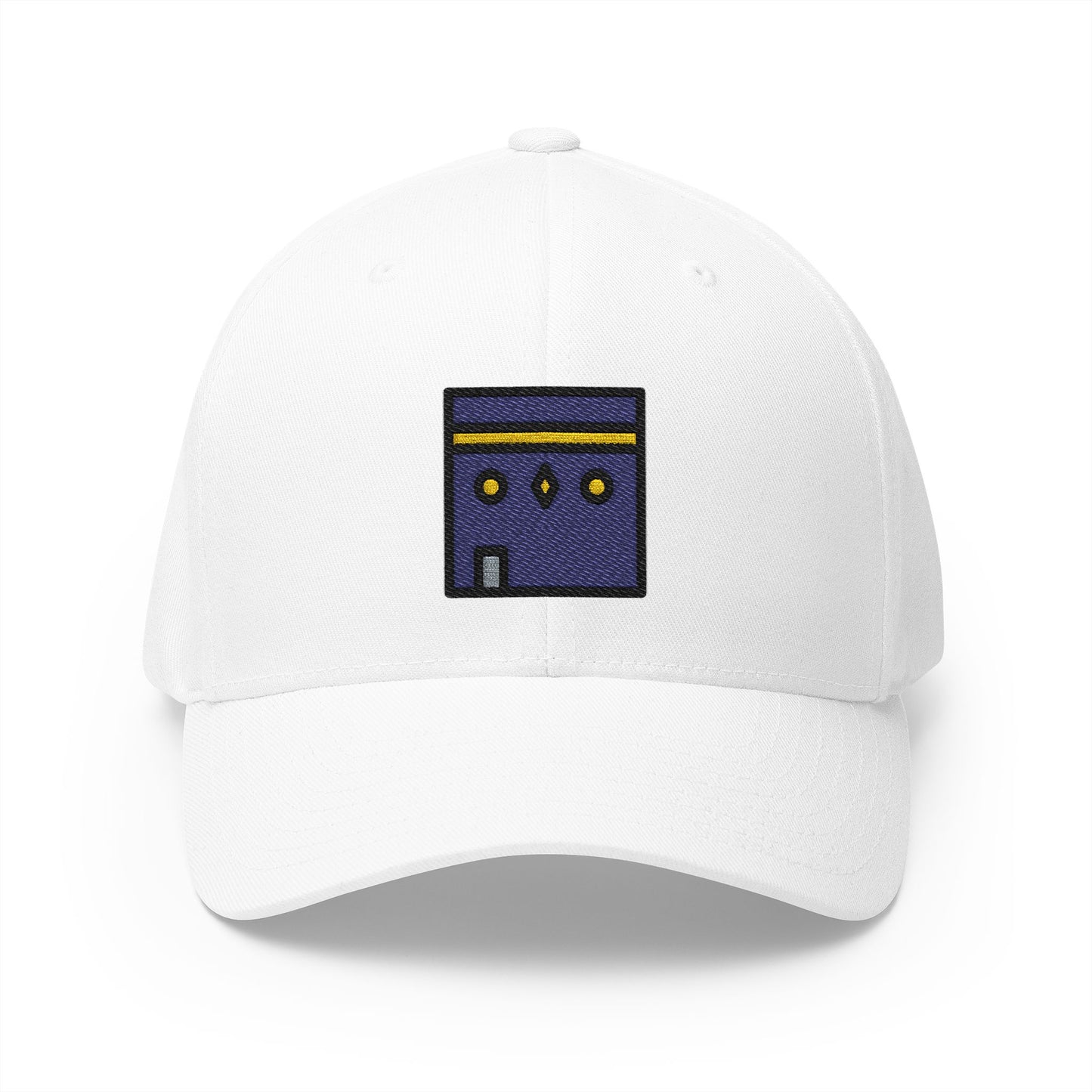 Kaaba Emoji White Cap – Premium by Capmoji