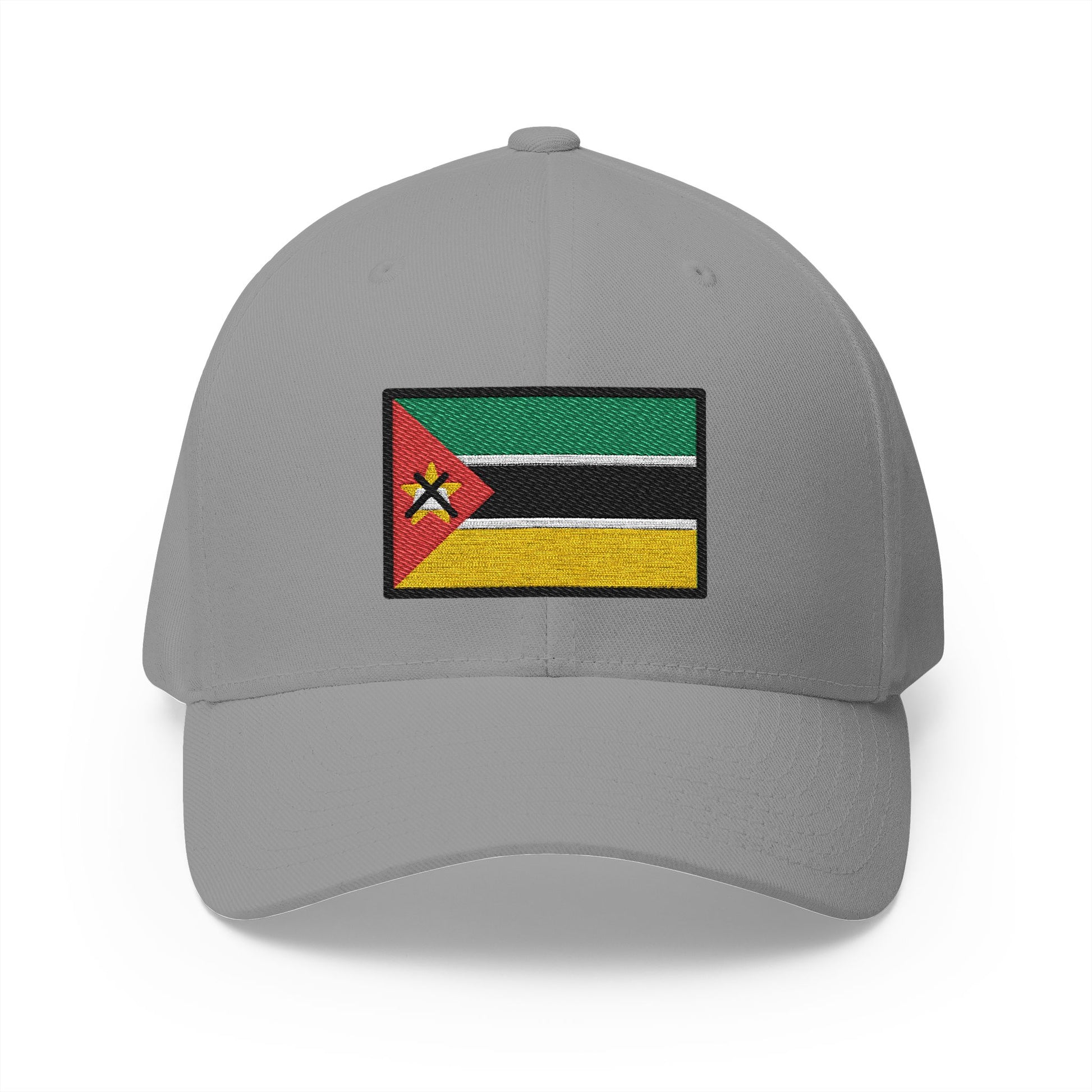 Flag: Mozambique Emoji Grey Cap – Premium by Capmoji