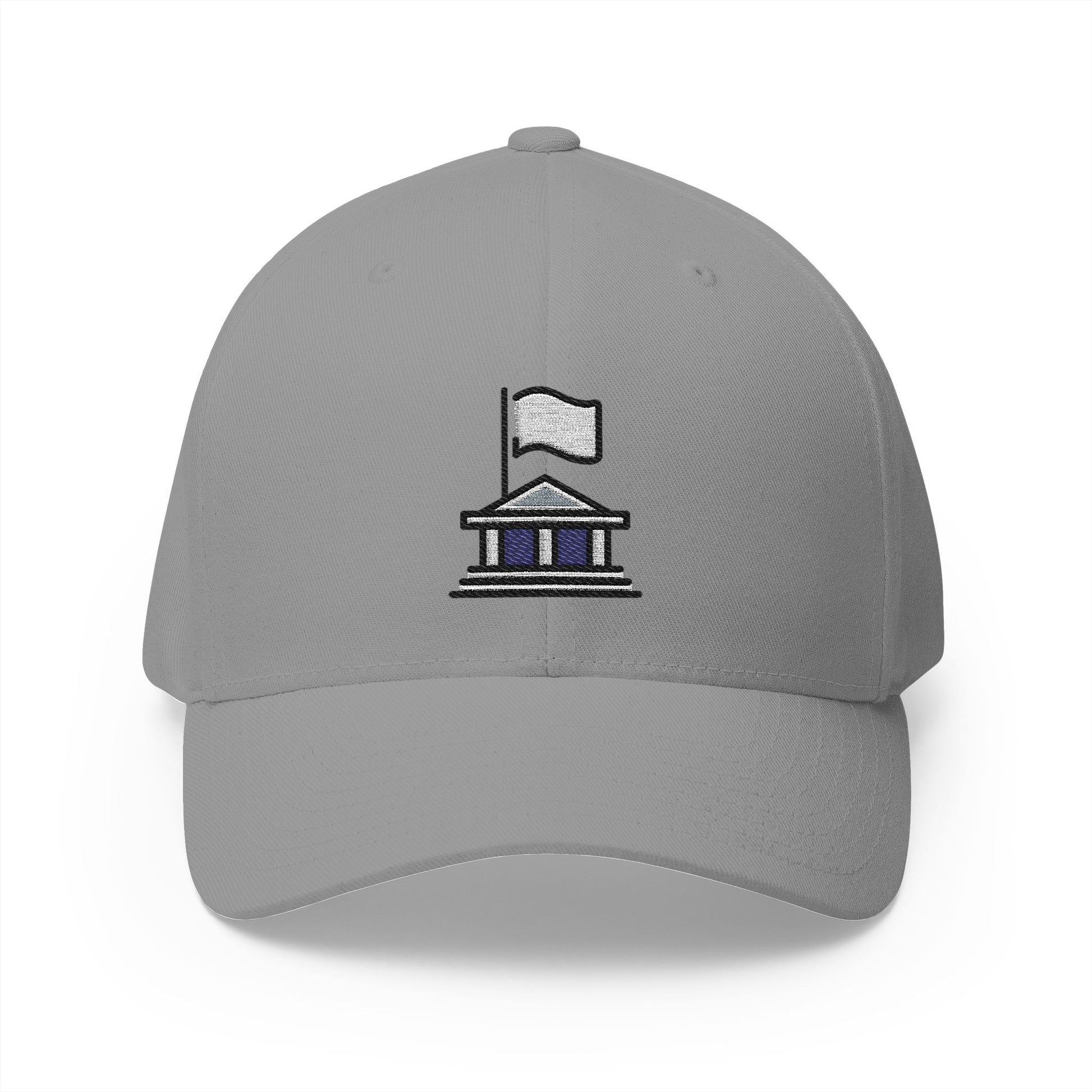 Authority Building Emoji Grey Cap – Premium by Capmoji