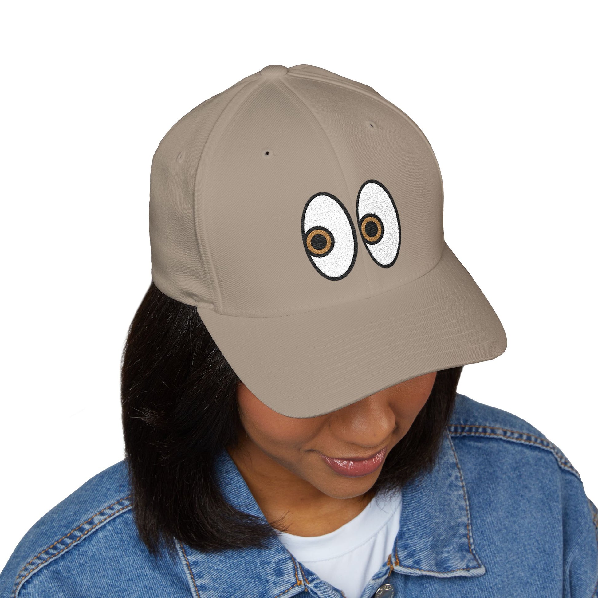 Eyes Emoji Cap – Premium by Capmoji