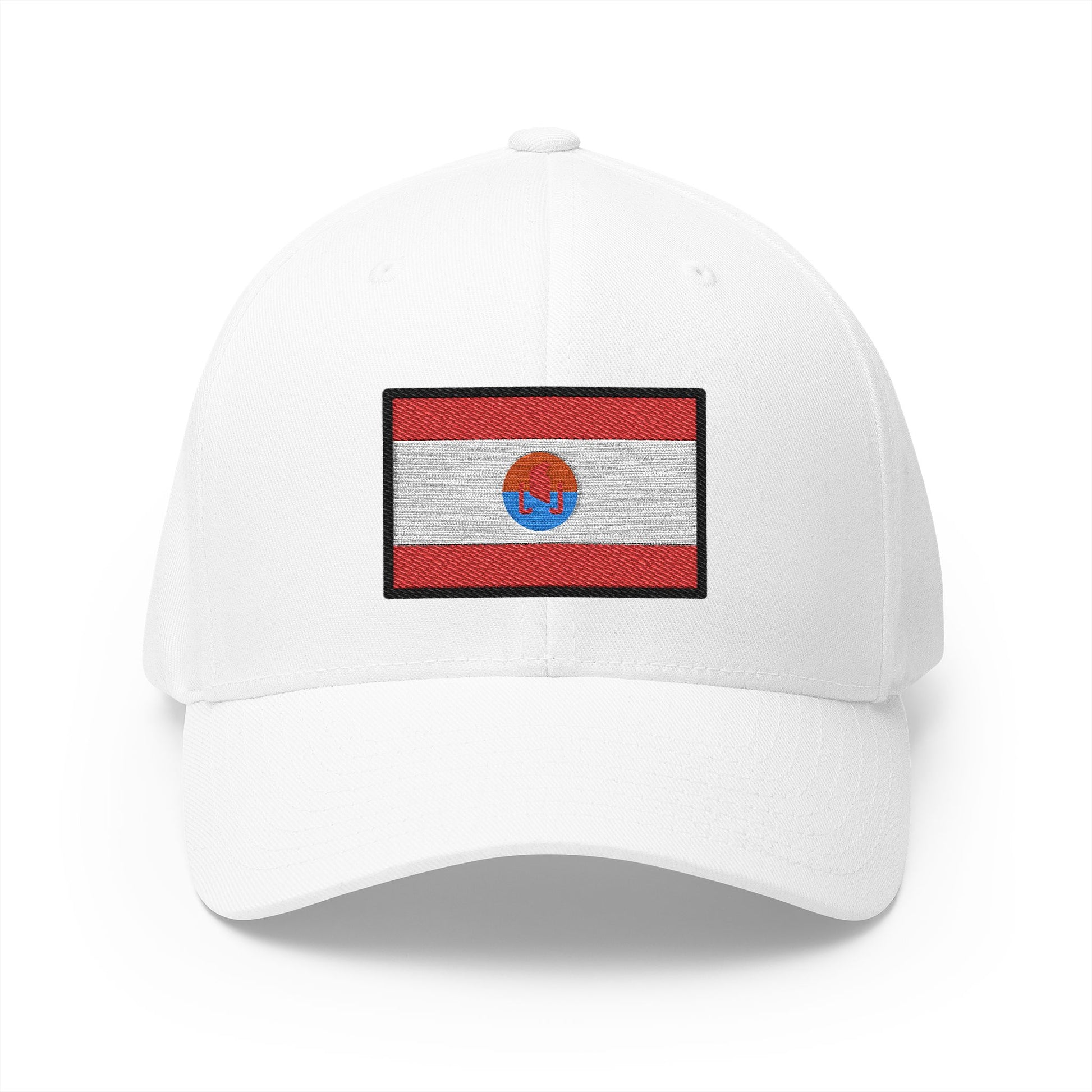 Flag: French Polynesia Emoji White Cap – Premium by Capmoji