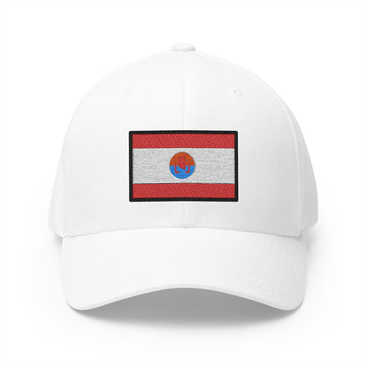 Flag: French Polynesia Emoji White Cap – Premium by Capmoji