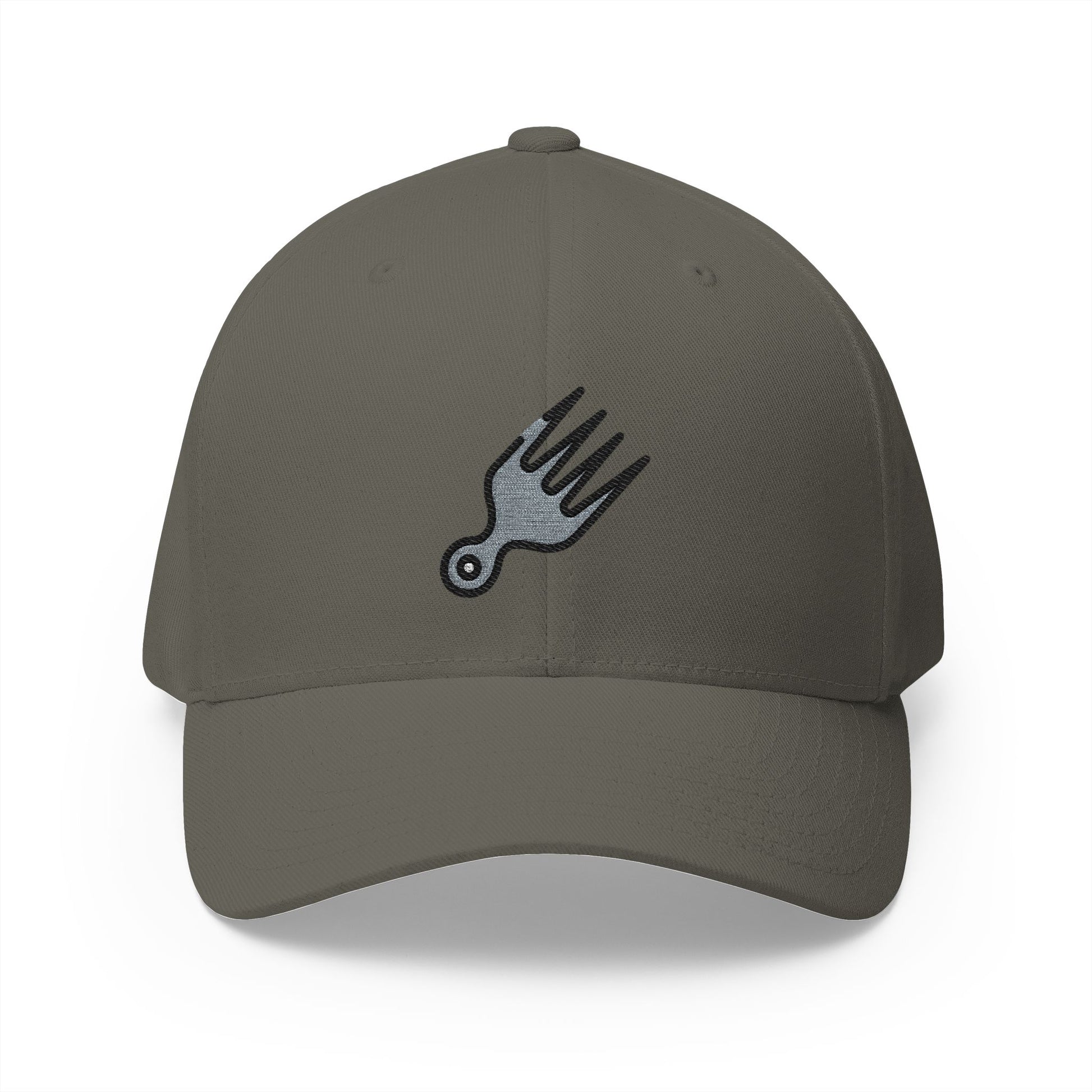 Hair Pick Emoji Olive Cap – Premium by Capmoji