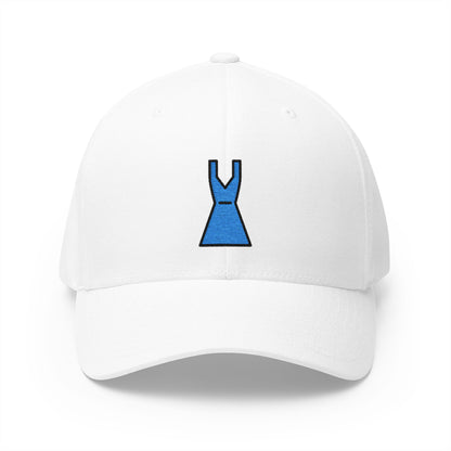 Dress Emoji White Cap – Premium by Capmoji