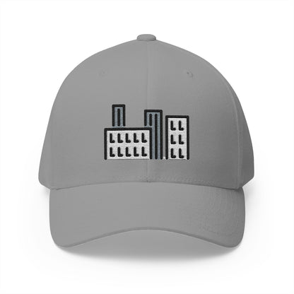 Cityscape Emoji Grey Cap – Premium by Capmoji