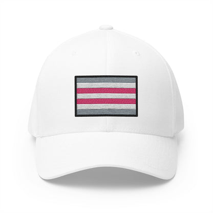 Demigirl Emoji White Cap – Premium by Capmoji