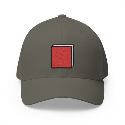 Closed Book Emoji Olive Cap – Premium by Capmoji