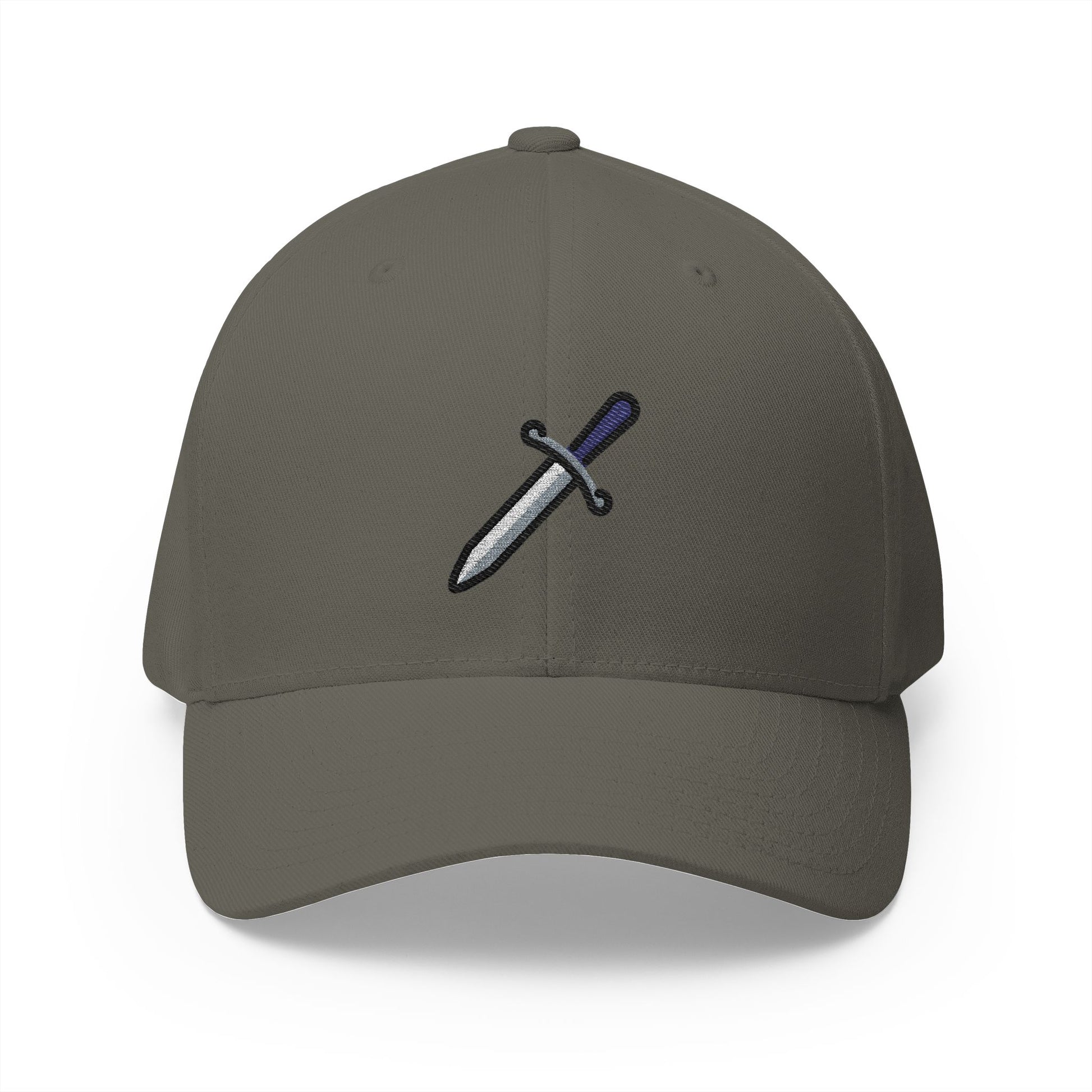 Dagger Emoji Olive Cap – Premium by Capmoji