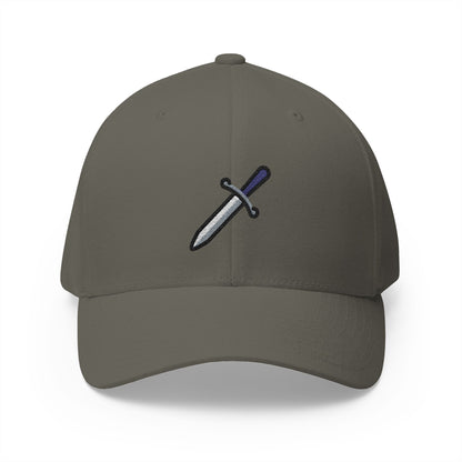 Dagger Emoji Olive Cap – Premium by Capmoji