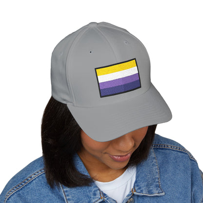 Nonbinary Emoji Cap – Premium by Capmoji