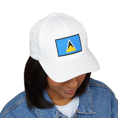 Flag: St. Lucia Emoji Cap – Premium by Capmoji