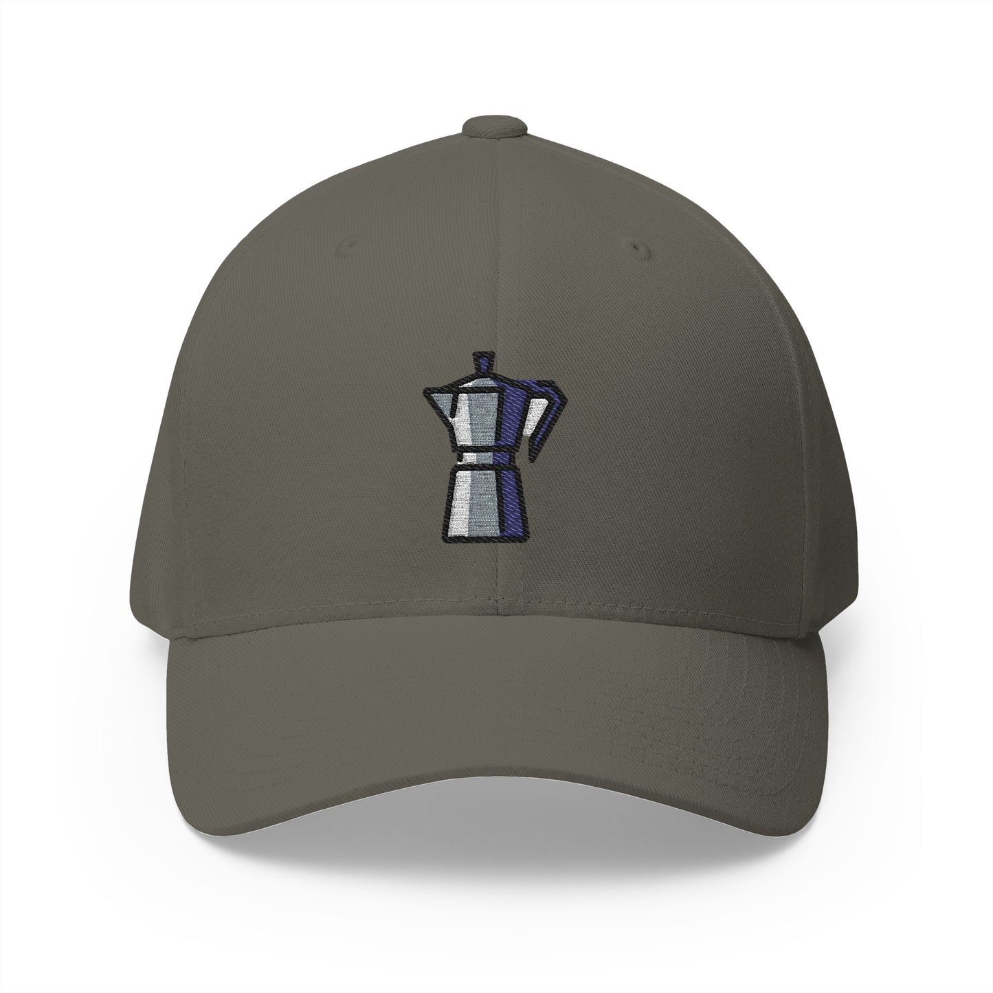 Moka Pot Emoji Olive Cap – Premium by Capmoji