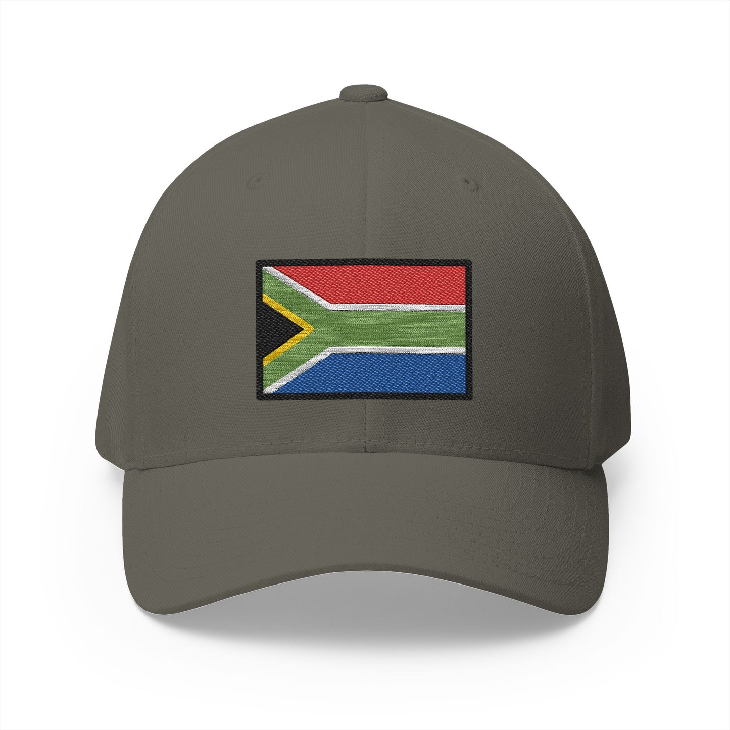 Flag: South Africa Emoji Olive Cap – Premium by Capmoji