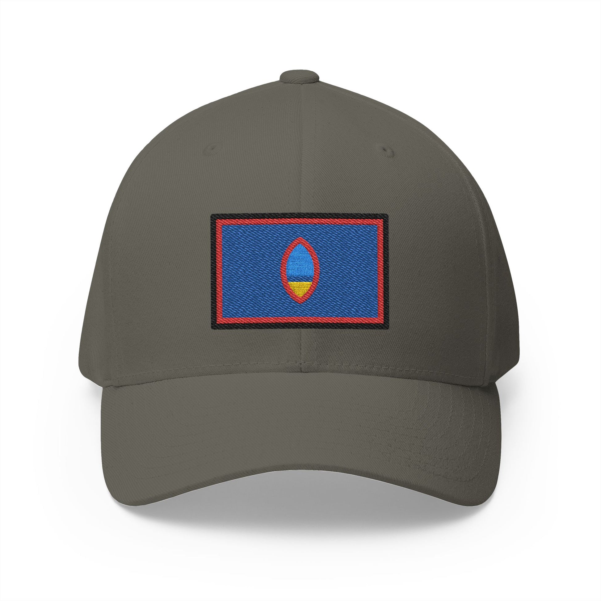 Flag: Guam Emoji Olive Cap – Premium by Capmoji