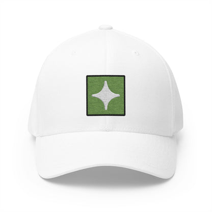 Sparkle Emoji White Cap – Premium by Capmoji