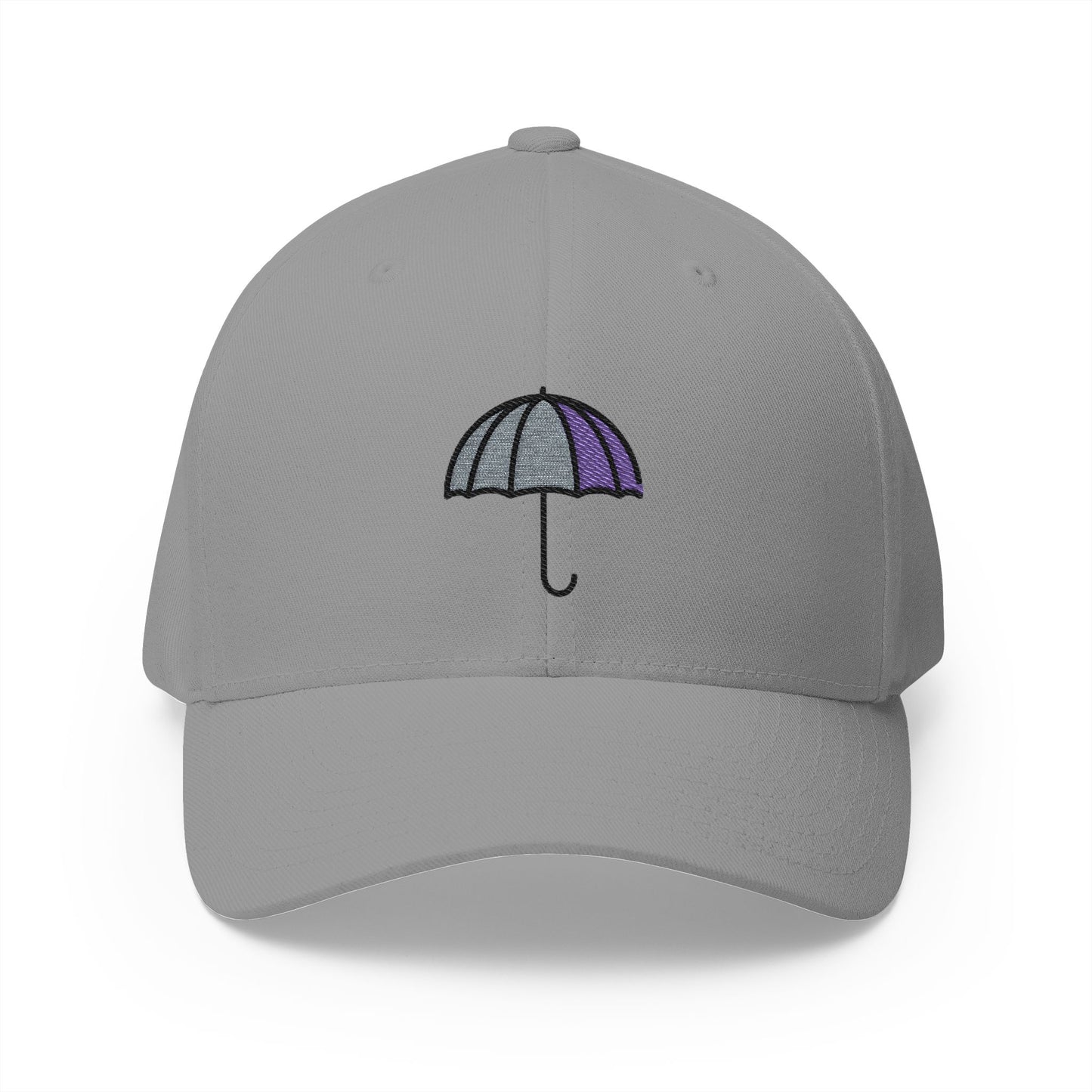 Umbrella Emoji Grey Cap – Premium by Capmoji
