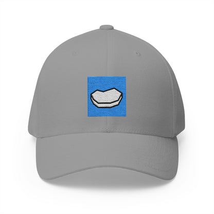 Floating Ice Emoji Grey Cap – Premium by Capmoji