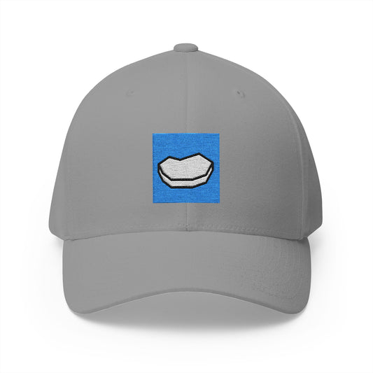 Floating Ice Emoji Grey Cap – Premium by Capmoji