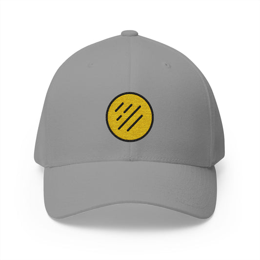 Flatbread Emoji Grey Cap – Premium by Capmoji