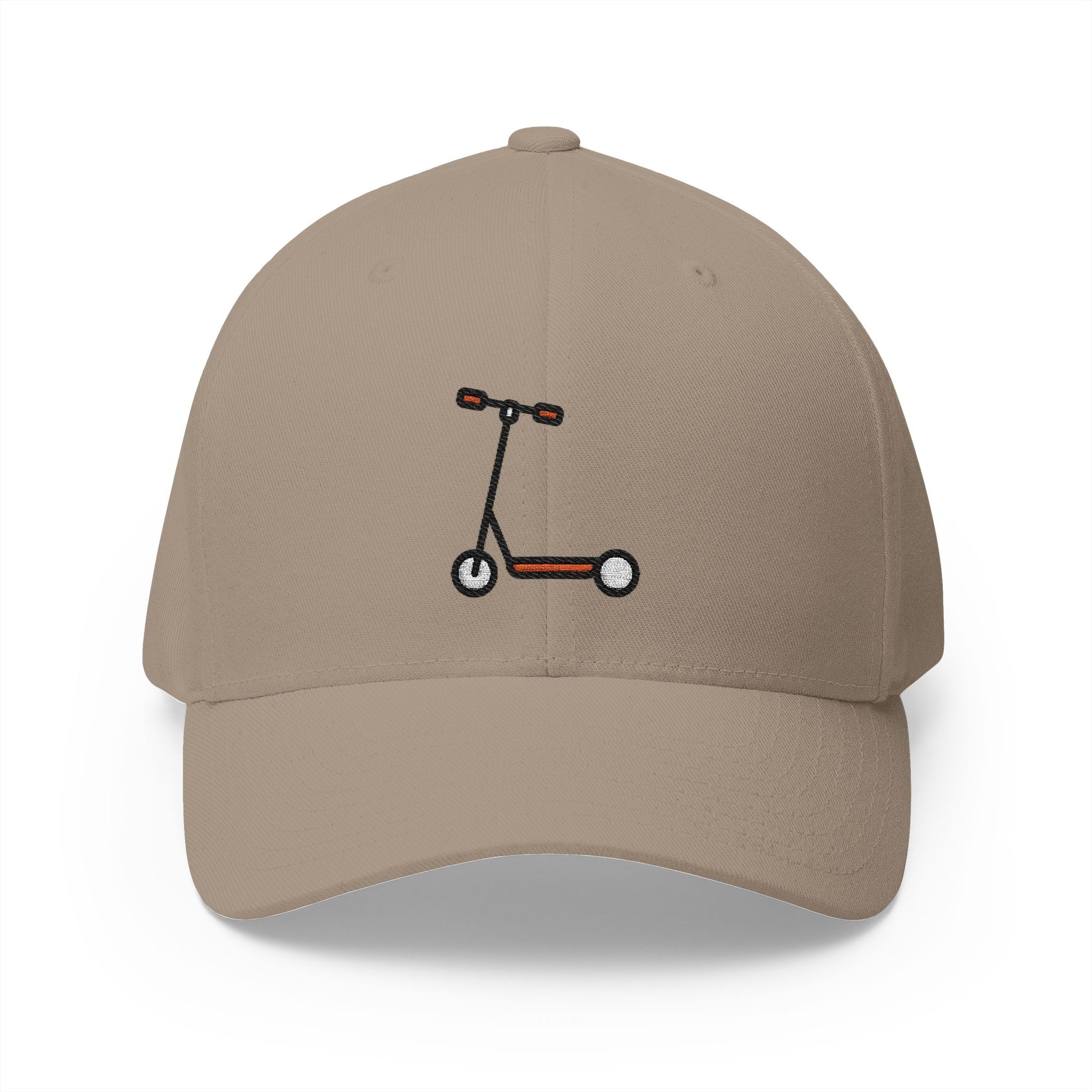Kick Scooter Emoji Khaki Cap – Premium by Capmoji