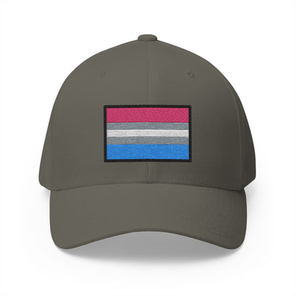 Bigender Emoji Olive Cap – Premium by Capmoji