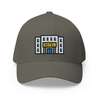 Hotel Emoji Olive Cap – Premium by Capmoji