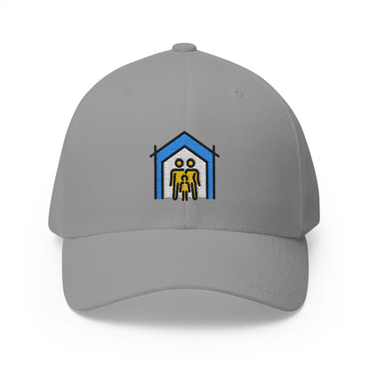Shelter Emoji Grey Cap – Premium by Capmoji