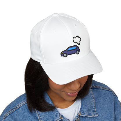 Exhaust Gases Car Emoji Cap – Premium by Capmoji